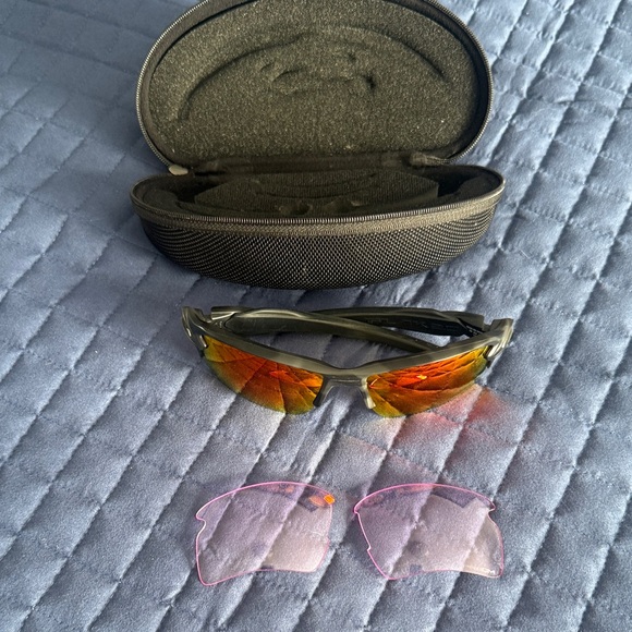 Oakley Flak 2.0 glasses. Camouflage Two sets of lens